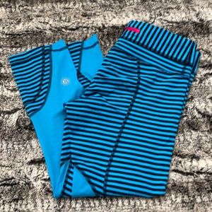 Lululemon SEAWHEEZE Crops Sz 6
